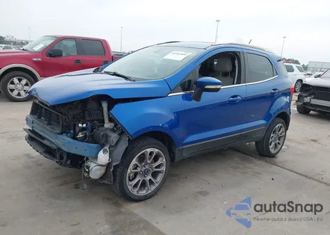 2019 Ford Ecosport Titanium z USA, uszkodzony, nr VIN MAJ6S3KLXKC292499